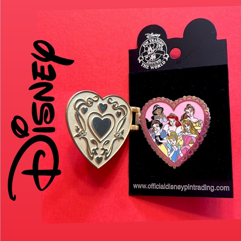 Walt Disney World Trading Pin Disney Princesses Ariel Belle Jasmine Cinderella